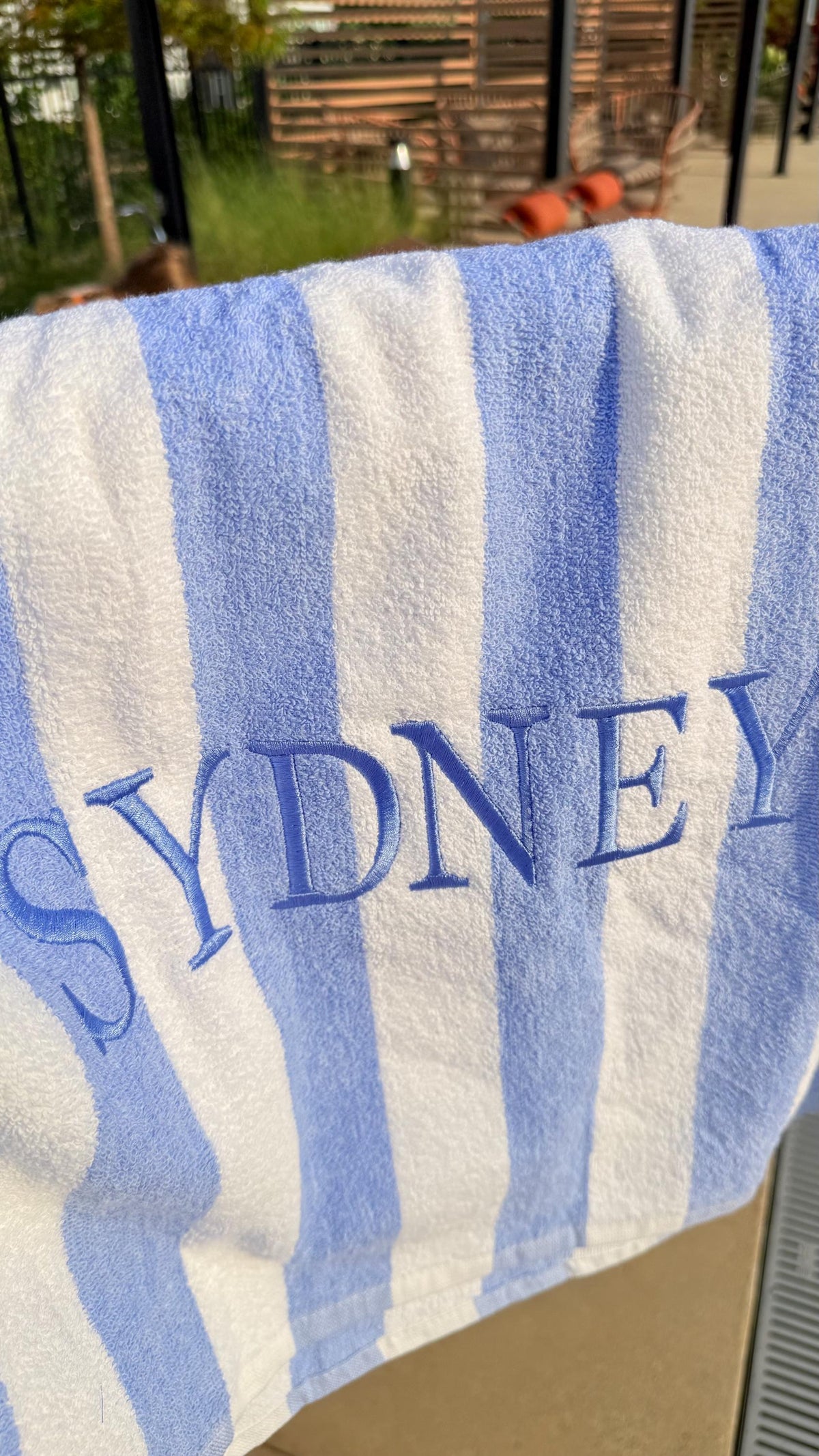 Embroidered Cabana Stripe Towels, Personalized Beach Towel, Personalized Gifts, Custom Towel, Bachelorette Party Gift, Monogrammed Favor