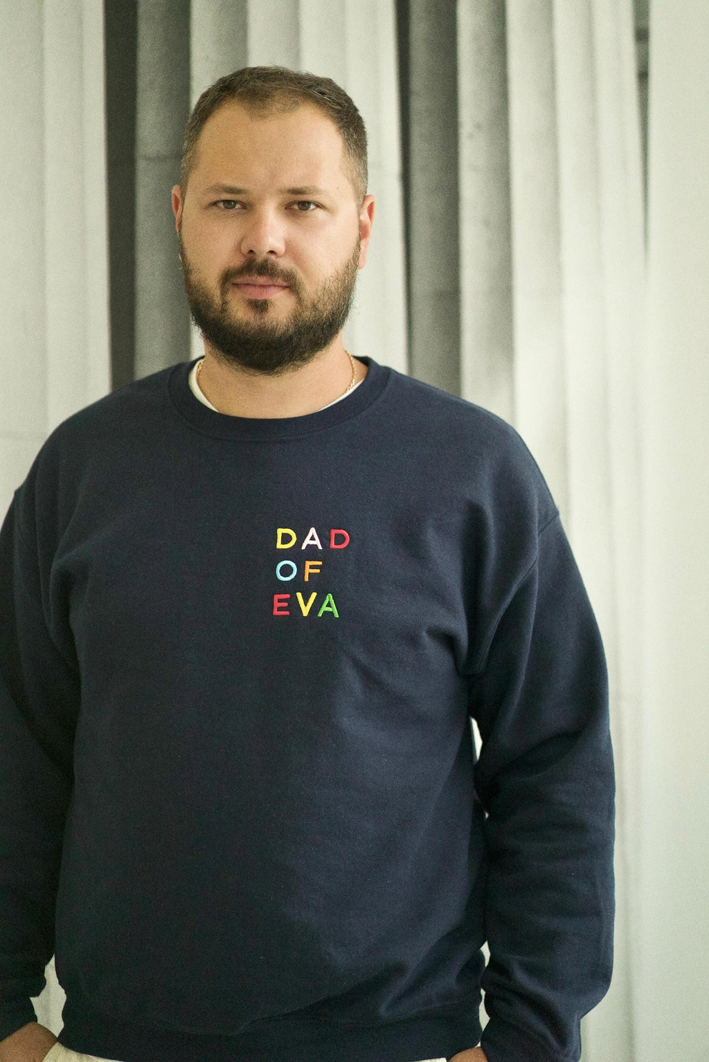 Custom Embroidery Personalized Handmade Gift for Mom Dad Parents Family Sweatshirt with Kids Names, Mother's Father's Day Gift, Family Look