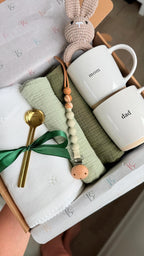 New Parents Gift Box for New Mom, New Dad & Baby, New Baby Gift Basket for the Whole Family, New Parent Care Package, New Mom and Dad Gifts