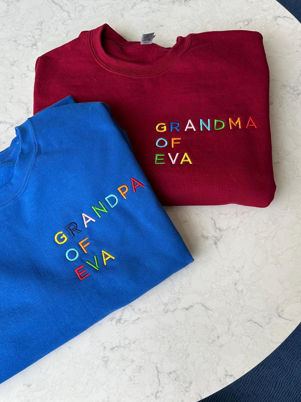 Custom Embroidered Nana Sweatshirt with Grandkids Names, Gift for Nana, Mother's Day Gift