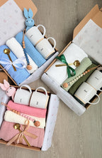 New Parents Gift Box for New Mom, New Dad & Baby, New Baby Gift Basket for the Whole Family, New Parent Care Package, New Mom and Dad Gifts