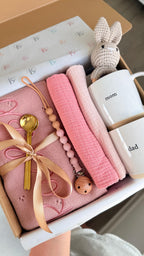 New Parents Gift Box for New Mom, New Dad & Baby, New Baby Gift Basket for the Whole Family, New Parent Care Package, New Mom and Dad Gifts