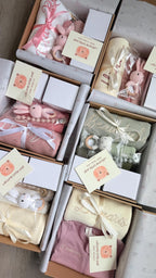New Parents Gift Box for New Mom, New Dad & Baby, New Baby Gift Basket for the Whole Family, New Parent Care Package, New Mom and Dad Gifts