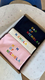 Mama Sweatshirt with Embroidered Kids Names, Custom Mother's Day Gift, Personalized Mama Birthday Sweater