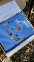 Mama Sweatshirt with Embroidered Kids Names, Custom Mother's Day Gift, Personalized Mama Birthday Sweater