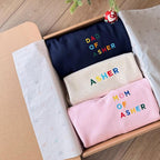 Personalized Toddler Sweatshirt, Custom Embroidered Name Kids Sweater, Baby Gift Idea, Kids sweater New Mom Gift for Baby