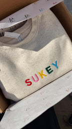 Personalized Toddler Sweatshirt, Custom Embroidered Name Kids Sweater, Baby Gift Idea, Kids sweater New Mom Gift for Baby