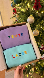 Personalized Toddler Sweatshirt, Custom Embroidered Name Kids Sweater, Baby Gift Idea, Kids sweater New Mom Gift for Baby