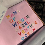 Mama Sweatshirt with Embroidered Kids Names, Custom Mother's Day Gift, Personalized Mama Birthday Sweater