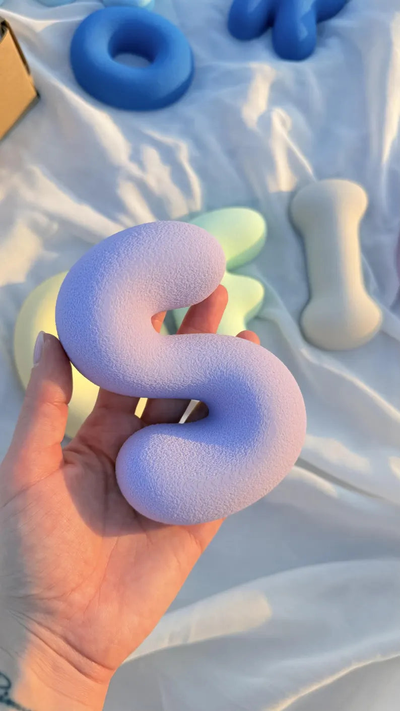 Personalized 3D Bubble Letters Name Sign, Hand Created Nursery Decor, Kids Wall Art, Baby Name Decor, Baby Shower Gift