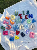 Personalized 3D Bubble Letters Name Sign, Hand Created Nursery Decor, Kids Wall Art, Baby Name Decor, Baby Shower Gift