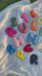 Personalized 3D Bubble Letters Name Sign, Hand Created Nursery Decor, Kids Wall Art, Baby Name Decor, Baby Shower Gift